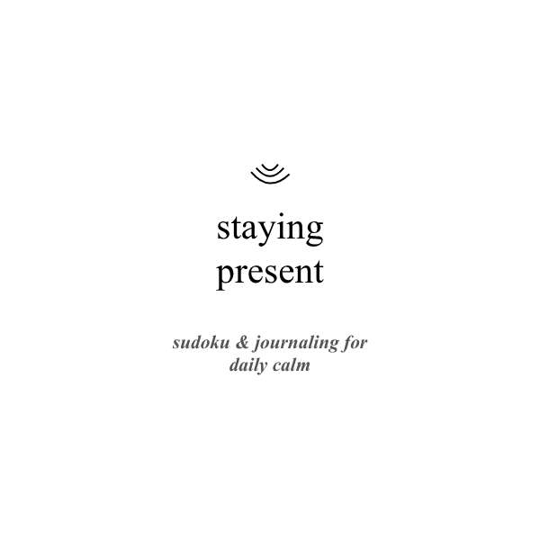 Staying Present 30-day edition cover