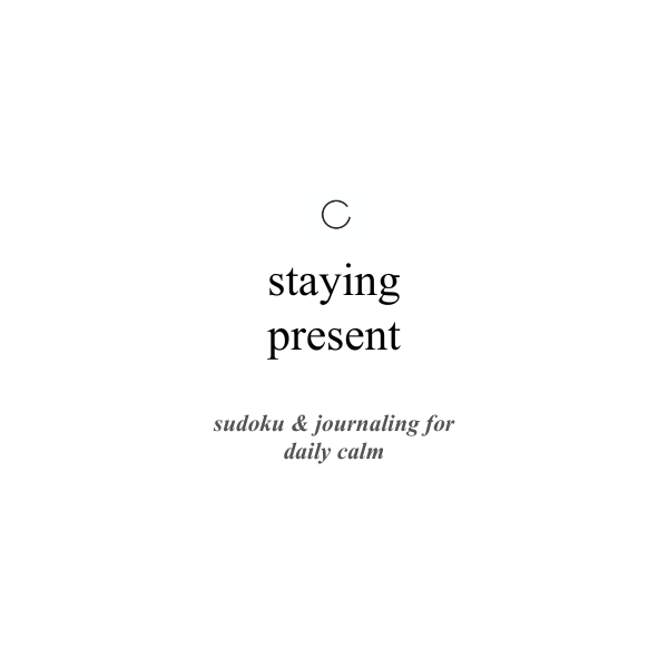 Staying Present 60-day edition cover