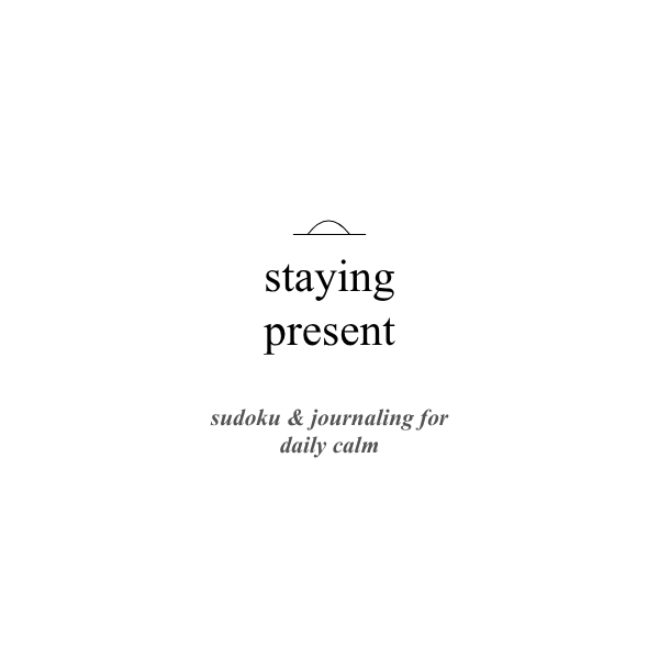 Staying Present 90-day edition cover